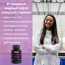 Load image into Gallery viewer, High Potency Coenzyme Q10 (CoQ10) Ubiquinol Supplement