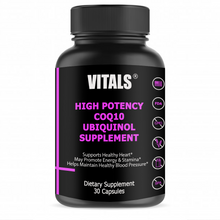 Load image into Gallery viewer, High Potency Coenzyme Q10 (CoQ10) Ubiquinol Supplement