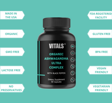 Load image into Gallery viewer, ashwagandha root extract tablets