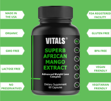 Load image into Gallery viewer, #1 African Mango Weight Loss Formula High Potency Fat Burner, Buy 1 Get 1 Free