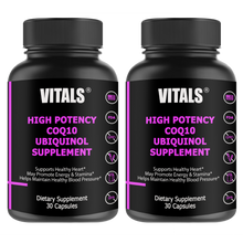 Load image into Gallery viewer, CoQ10 Supplement Capsules, Recommended By 200+ USA Experts