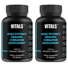 Load image into Gallery viewer, Cinnamon Supplement Pills, #1 Formula For Healthy Cholesterol, Blood Pressure & Cardiovascular Health Support