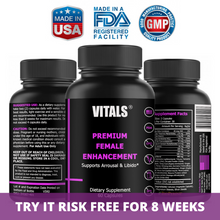 Load image into Gallery viewer, Female Arousal Pills, #1 Desire, Pleasure, Energy & Stamina Support