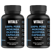 Load image into Gallery viewer, 100% Pure Moringa Oleifera Capsules