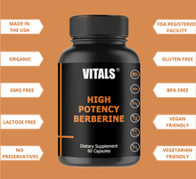 Load image into Gallery viewer, berberine hcl supplement