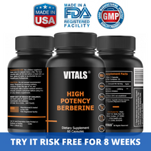 Load image into Gallery viewer, Berberine Supplement, #1 Research-Based Cardiovascular Health, Blood Sugar & Cholesterol Support