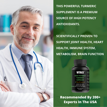 Load image into Gallery viewer, High Potency Turmeric Supplement Capsules