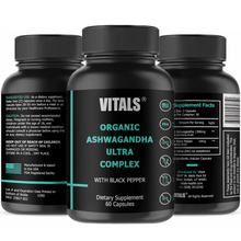 Load image into Gallery viewer, Organic Ashwagandha Ultra Complex Supplement
